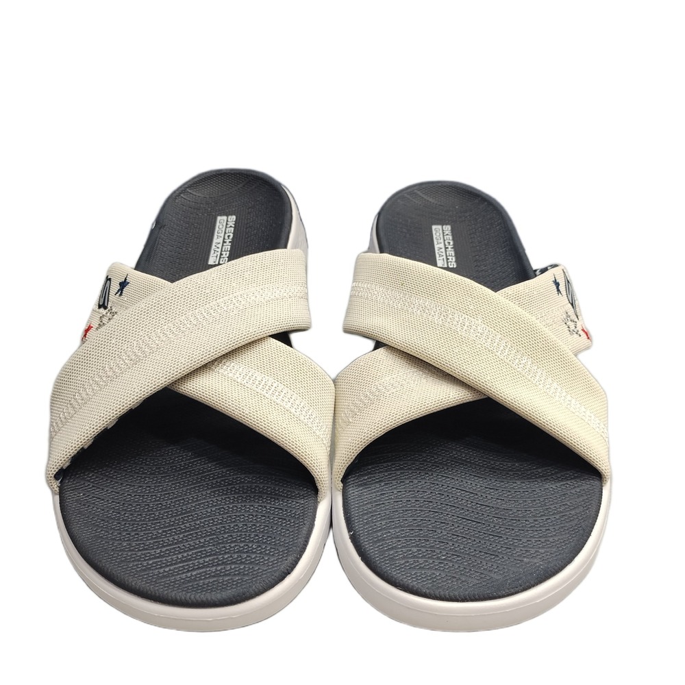 Skechers Go Walk Flex Slide Sandals Womens Size 9 Multi Comfortable Open Toe